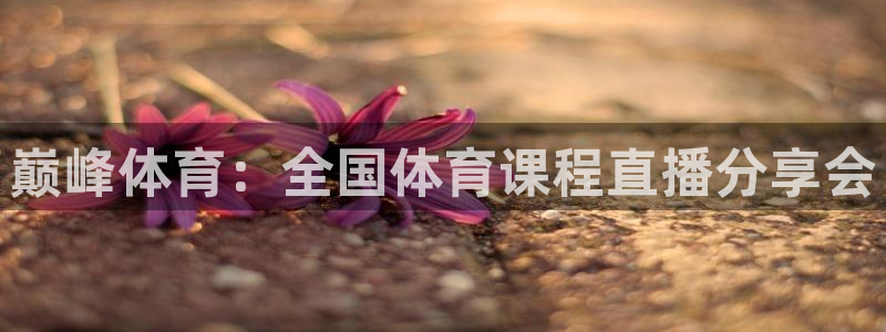857体育直播平台：巅峰体育：全国体育课程直播分享会